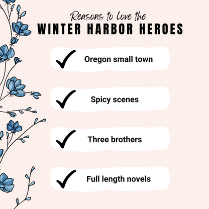 Small Town Series: Winter Harbor Heroes (Books 1-4)